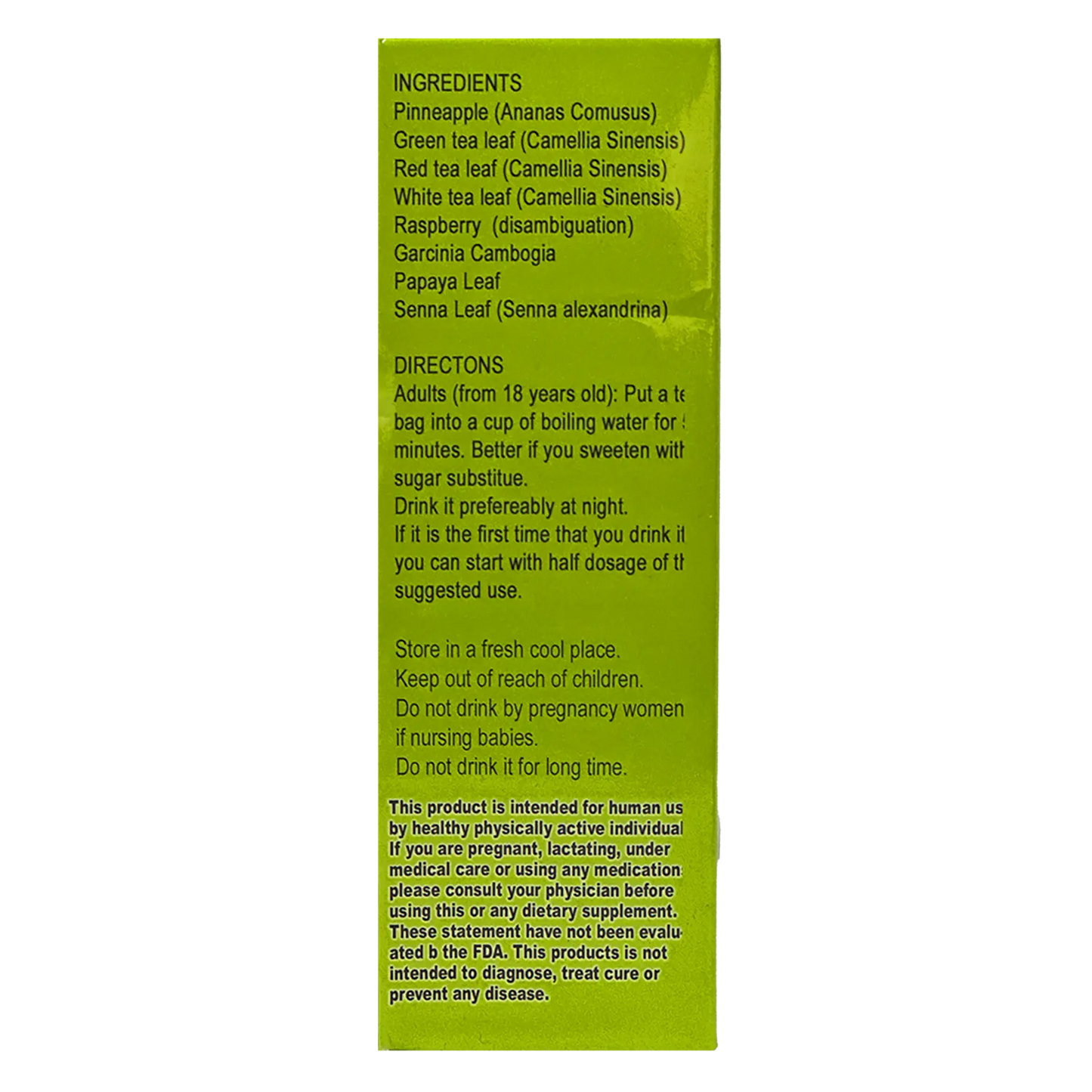 Te Adelgazante Garcinia Cambogia