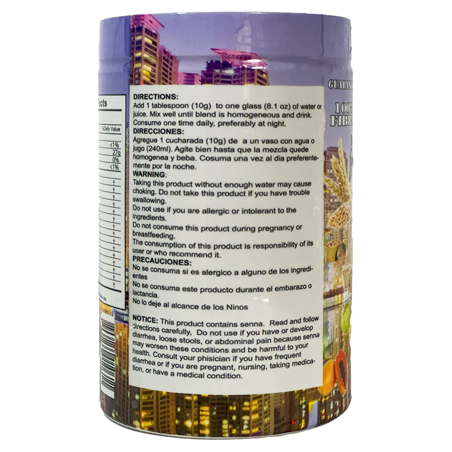 Super Desintoxicador Intestinal con Probiotics y Garcinia Cambogia 300grs