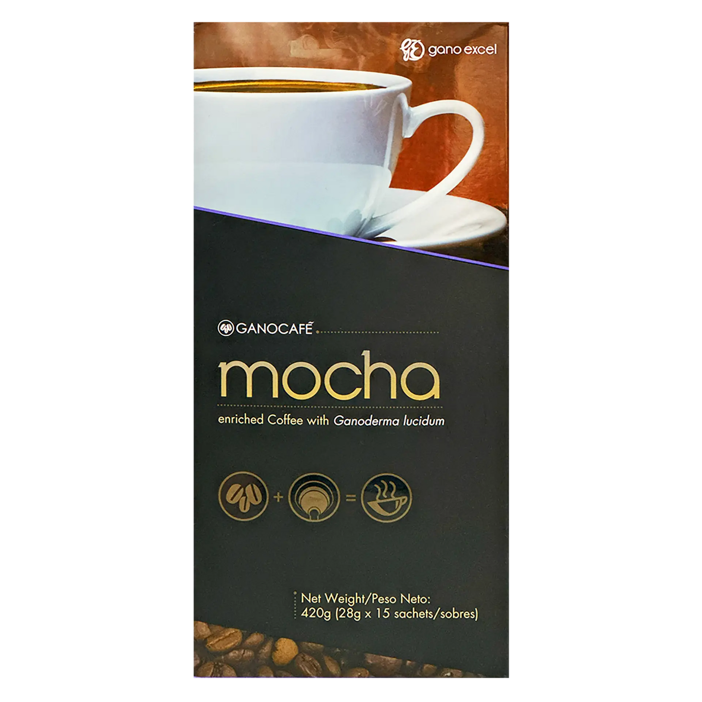 Mocha Enriched Coffee with Ganoderma Lucidum 420g