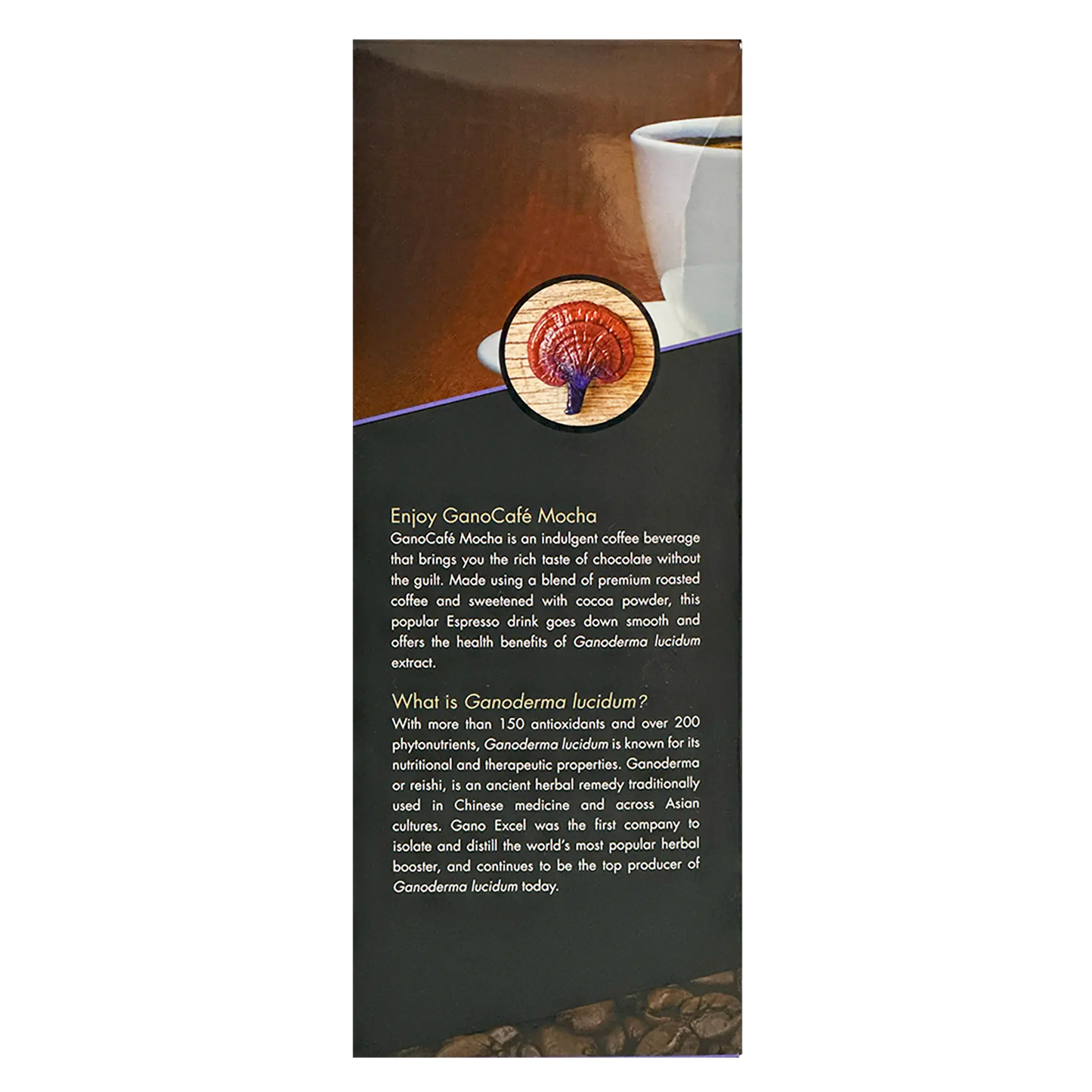 Mocha Enriched Coffee with Ganoderma Lucidum 420g