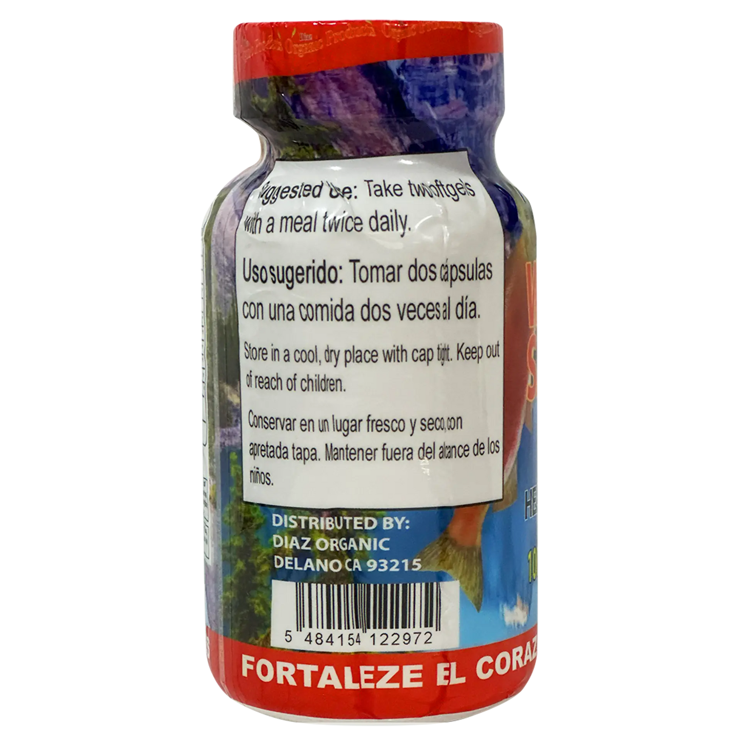 Wild Alaskan Salmon Oil with Omega 3 200mg