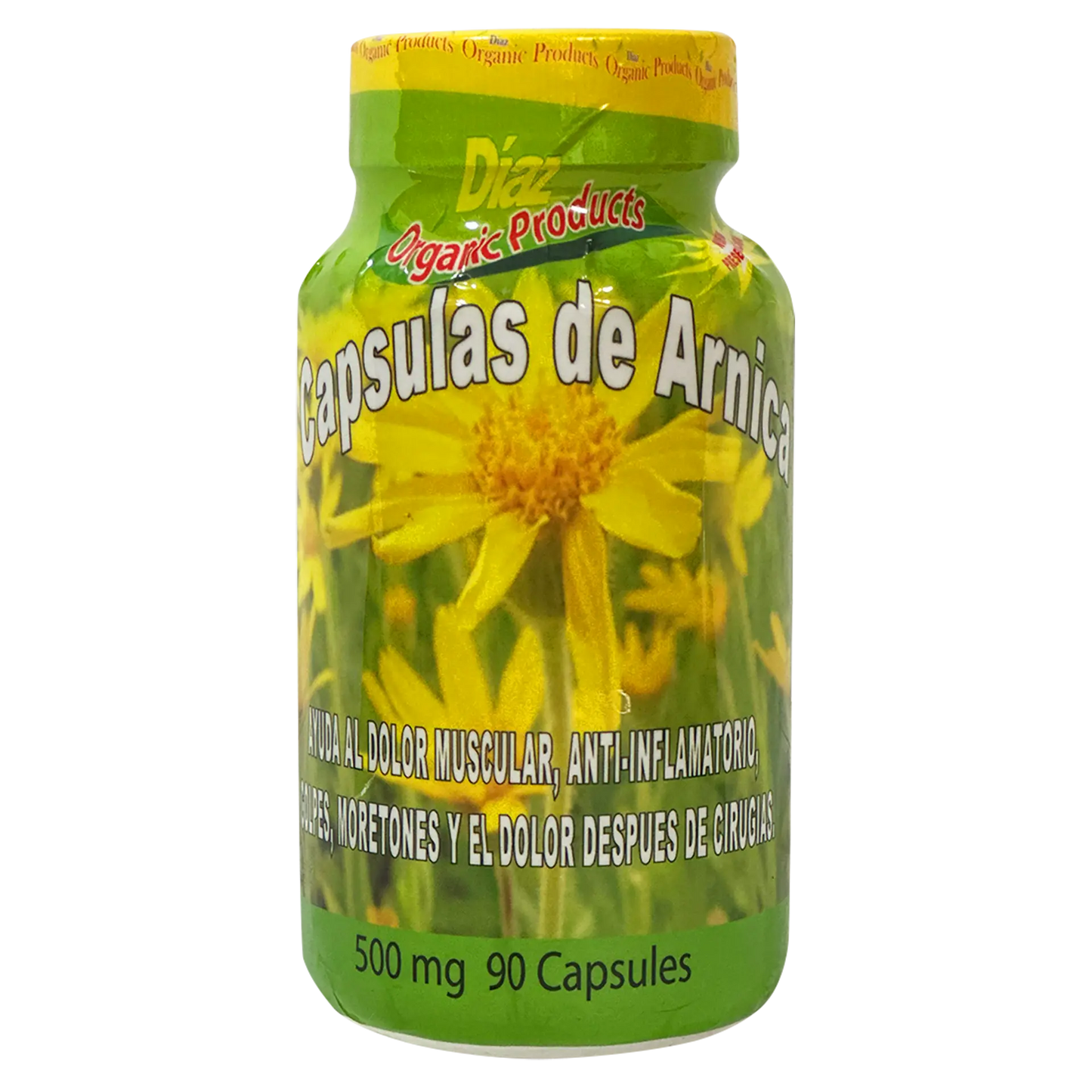 Capsulas de Arnica 500mg