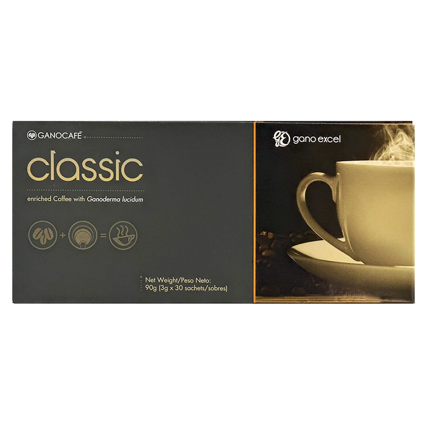 Classic Enriched Coffee with Ganoderma Lucidum 90grs