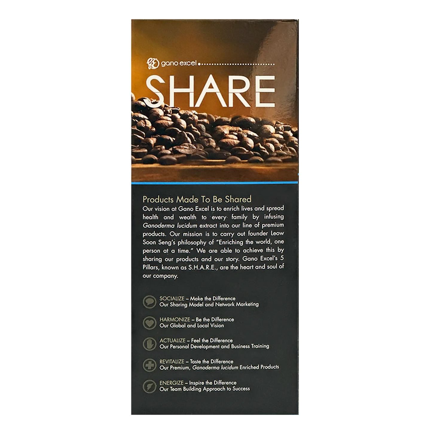 3 in 1 Enriched Coffee with Ganoderma Lucidum 420g