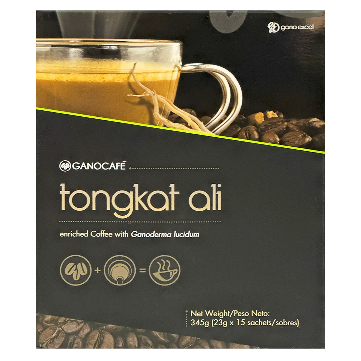 Tongkat Ali Enriched Coffee with Ganoderma Lucidum 345g