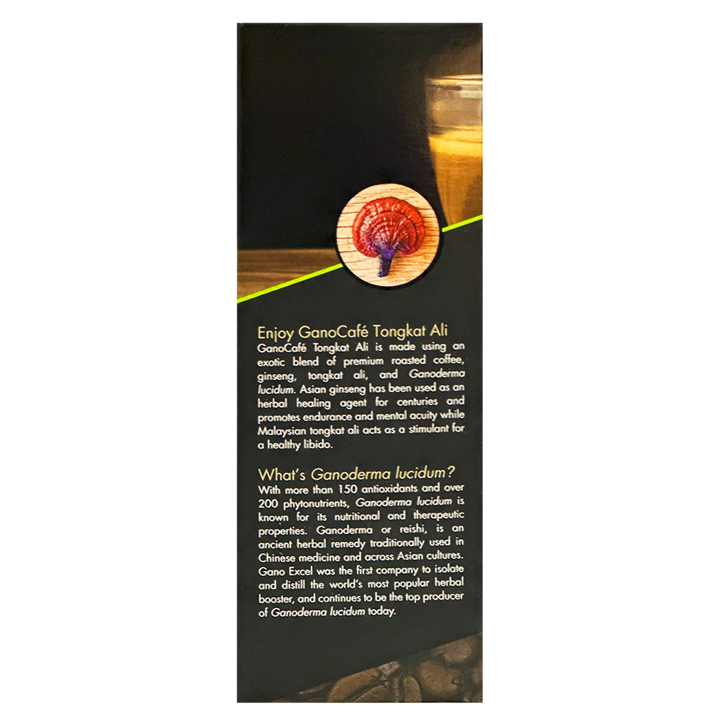 Tongkat Ali Enriched Coffee with Ganoderma Lucidum 345g