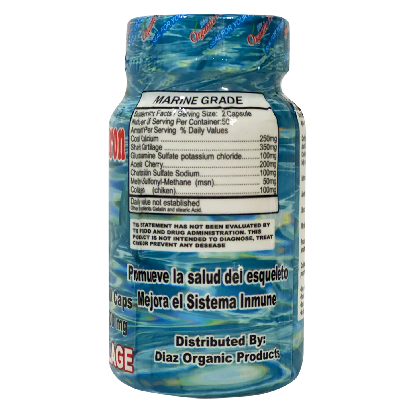 Cartilago de Tiburon Reforzado 500mg