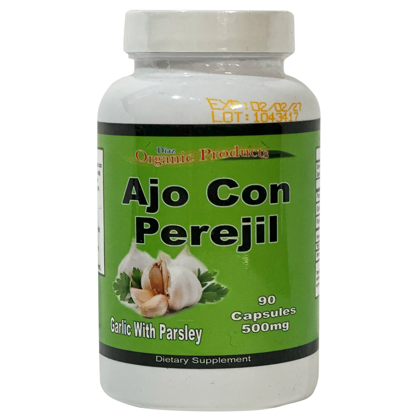 Ajo con Perejil 500mg