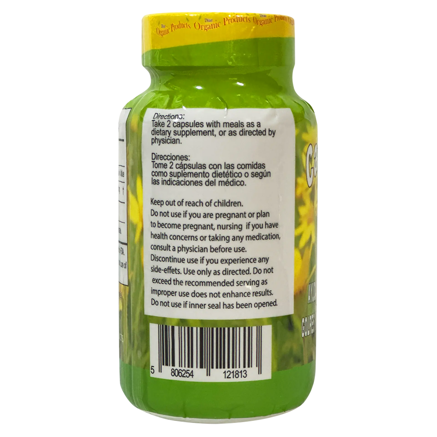 Capsulas de Arnica 500mg