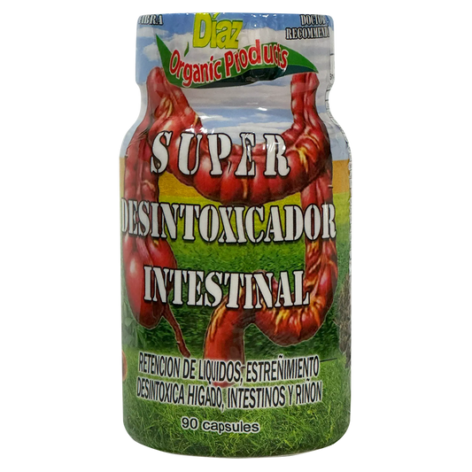 Super Desintoxicador Intestinal 90caps